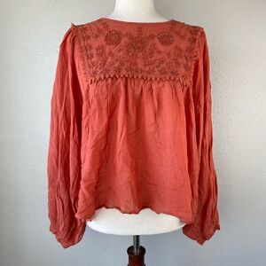 NWT Free People Rust Top Size S